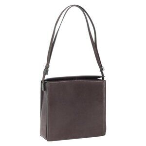 GUCCI Shoulder Bag Leather Brown 007 2014 3444 Auth 159973